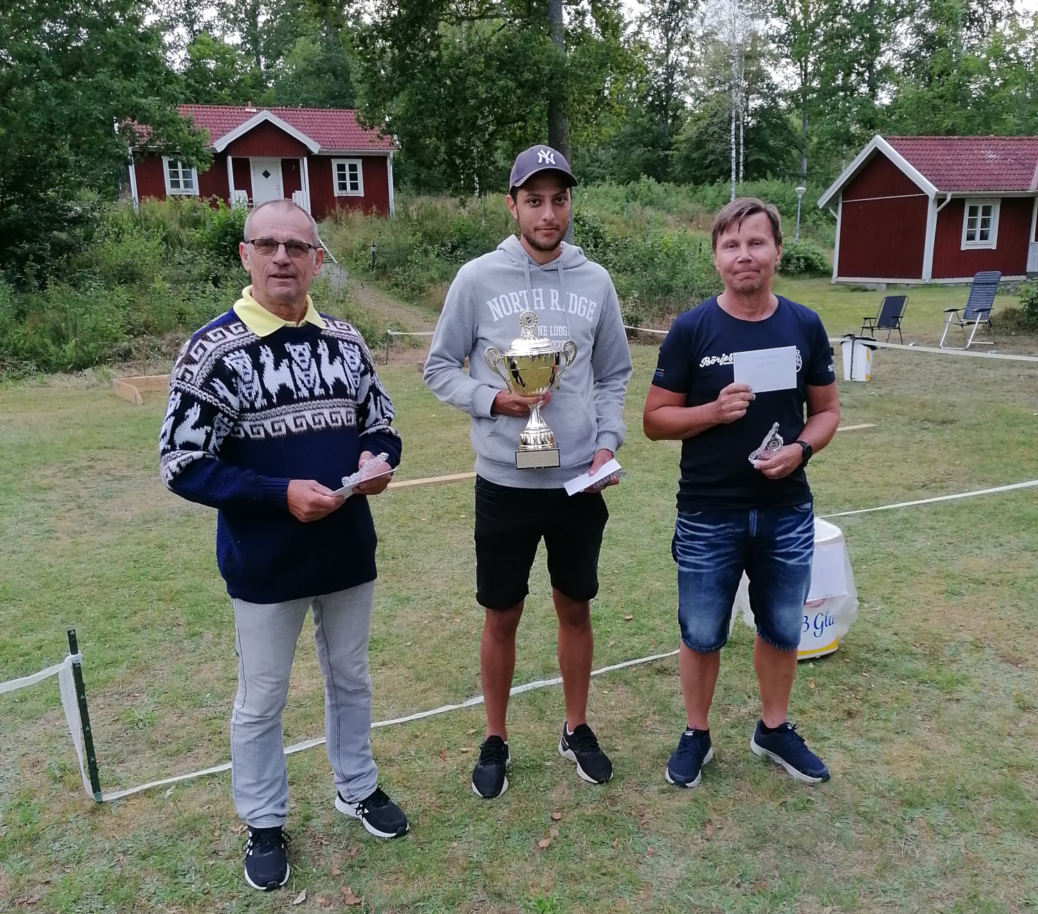 Sandor 2:a, Tobias 1:a, Lennart 3:a